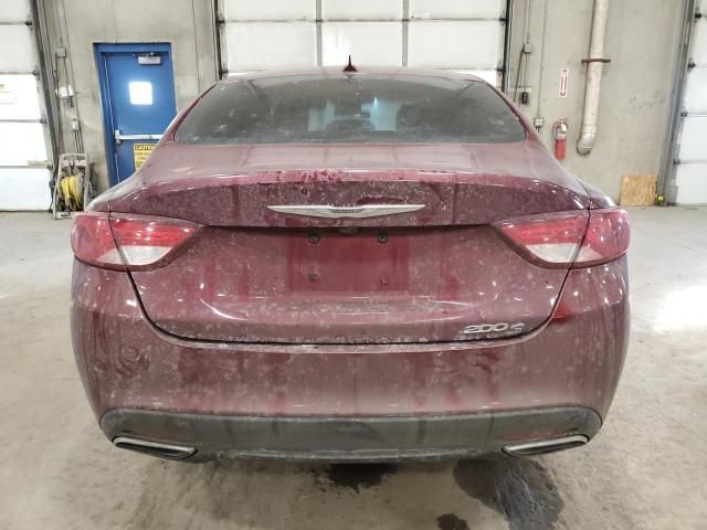 2015 Chrysler 200 S