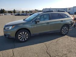 Salvage cars for sale at auction: 2016 Subaru Outback 2.5I Limited