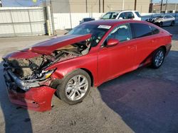 Salvage cars for sale at Sun Valley, CA auction: 2018 Honda Accord LX