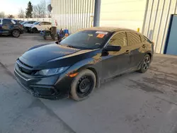 Salvage cars for sale at Bowmanville, ON auction: 2020 Honda Civic LX