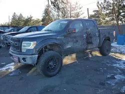 Salvage trucks for sale at Denver, CO auction: 2014 Ford F150 Supercrew