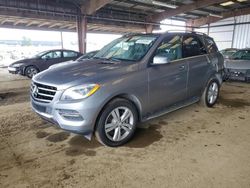 Mercedes-Benz Vehiculos salvage en venta: 2013 Mercedes-Benz ML 350 4matic