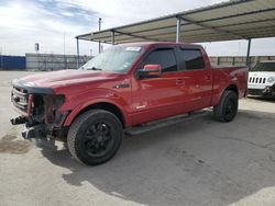 Salvage cars for sale at Anthony, TX auction: 2013 Ford F150 Supercrew