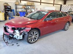 Chevrolet Malibu salvage cars for sale: 2016 Chevrolet Malibu Premier