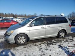 Salvage cars for sale from Copart Hillsborough, NJ: 2005 Honda Odyssey EXL