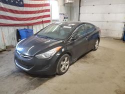 Salvage cars for sale from Copart Lyman, ME: 2011 Hyundai Elantra GLS