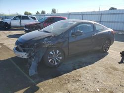 Salvage cars for sale from Copart Martinez, CA: 2013 Honda Civic EX