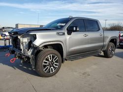 Salvage cars for sale from Copart Wilmer, TX: 2021 GMC Sierra K1500 AT4