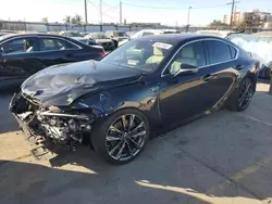 Lexus is 350 f s salvage cars for sale: 2021 Lexus IS 350 F Sport