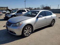 Salvage cars for sale at Wilmer, TX auction: 2006 Infiniti M35 Base