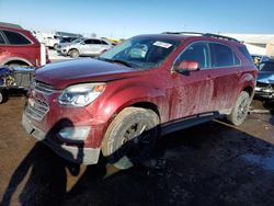 Salvage cars for sale at Brighton, CO auction: 2016 Chevrolet Equinox LT