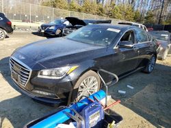 Genesis salvage cars for sale: 2017 Genesis G80 Base