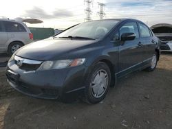 Honda Civic salvage cars for sale: 2010 Honda Civic Hybrid