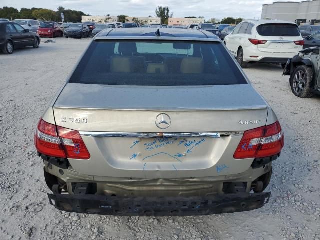 2010 Mercedes-Benz E 350 4matic