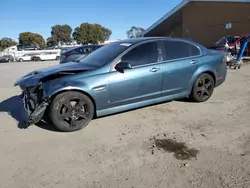 Salvage cars for sale from Copart Hayward, CA: 2009 Pontiac G8 GT