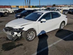 Salvage cars for sale at Van Nuys, CA auction: 2020 Toyota Camry LE