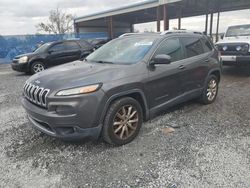 Salvage cars for sale at Riverview, FL auction: 2015 Jeep Cherokee Limited