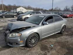 Audi salvage cars for sale: 2008 Audi A4 S-LINE 2.0T Quattro Turbo