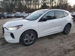 Salvage cars for sale at North Billerica, MA auction: 2023 Ford Escape ST Line