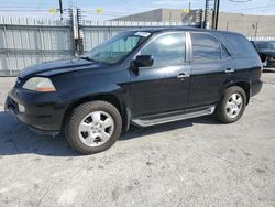 Salvage cars for sale at Sun Valley, CA auction: 2003 Acura MDX