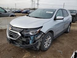 Chevrolet Equinox lt salvage cars for sale: 2018 Chevrolet Equinox LT