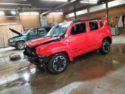 Salvage cars for sale at Ebensburg, PA auction: 2017 Jeep Renegade Trailhawk