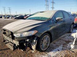 Salvage cars for sale at Elgin, IL auction: 2015 Ford Fusion SE