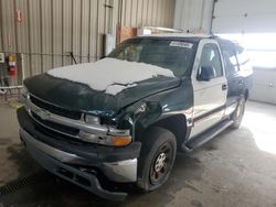 Salvage cars for sale at Angola, NY auction: 2002 Chevrolet Tahoe C1500