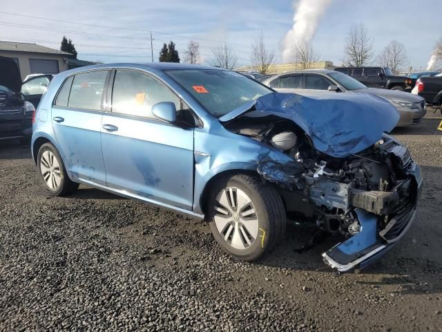 2016 Volkswagen E-GOLF SE