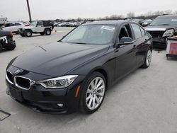 Salvage cars for sale at Grand Prairie, TX auction: 2018 BMW 320 I