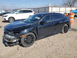 Salvage cars for sale at Haslet, TX auction: 2018 Honda Civic EX