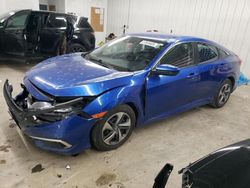 Salvage cars for sale at Cicero, IN auction: 2019 Honda Civic LX