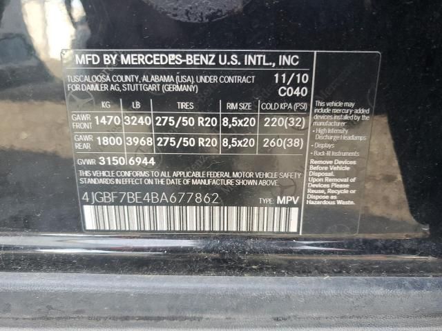 2011 Mercedes-Benz GL 450 4matic