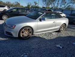 Audi s5/rs5 salvage cars for sale: 2015 Audi S5 Premium Plus