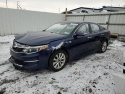 Salvage cars for sale at Albany, NY auction: 2017 KIA Optima EX