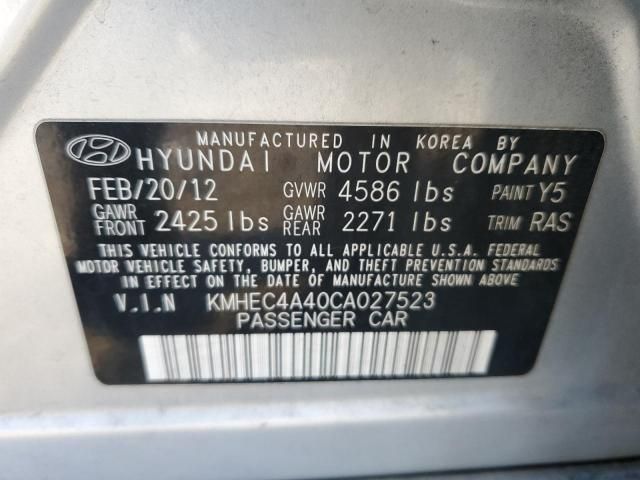 2012 Hyundai Sonata Hybrid