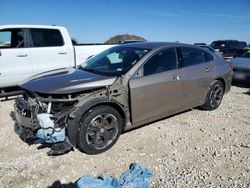 Salvage cars for sale at Taylor, TX auction: 2022 Chevrolet Malibu LT