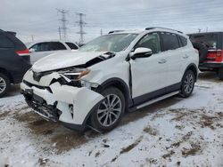 Salvage cars for sale at Elgin, IL auction: 2018 Toyota Rav4 Limited