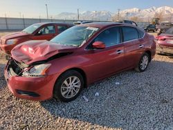 Salvage cars for sale at auction: 2015 Nissan Sentra S