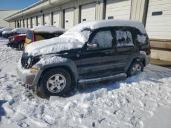 Jeep salvage cars for sale: 2005 Jeep Liberty Sport