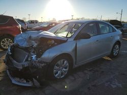 Salvage cars for sale at Indianapolis, IN auction: 2015 Chevrolet Cruze LS