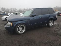 Salvage cars for sale at New Britain, CT auction: 2012 Land Rover Range Rover HSE