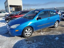 Salvage cars for sale at Kansas City, KS auction: 2001 Ford Focus ZX3