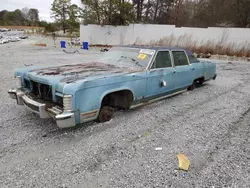 Salvage cars for sale at Fairburn, GA auction: 1976 Lincoln Continental