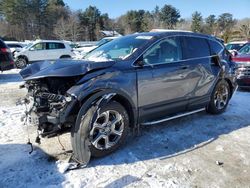 Salvage cars for sale at Mendon, MA auction: 2019 Honda CR-V EX