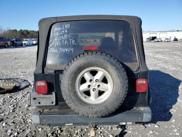 1998 Jeep Wrangler / TJ Sahara