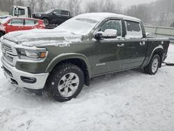 Salvage cars for sale at Ellwood City, PA auction: 2021 Dodge 1500 Laramie