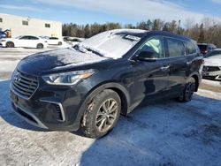 Salvage cars for sale at Cookstown, ON auction: 2019 Hyundai Santa FE XL SE