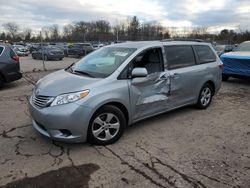 Salvage cars for sale at auction: 2015 Toyota Sienna LE