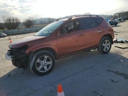 Salvage cars for sale at Lebanon, TN auction: 2004 Nissan Murano SL